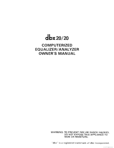 DBX hfe dbx 20-20 en  . Rare and Ancient Equipment DBX 20-20 hfe_dbx_20-20_en.pdf