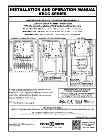 KB ELECTRONICS kbcc manual  . Rare and Ancient Equipment KB ELECTRONICS KBCC-255 kbcc_manual.pdf