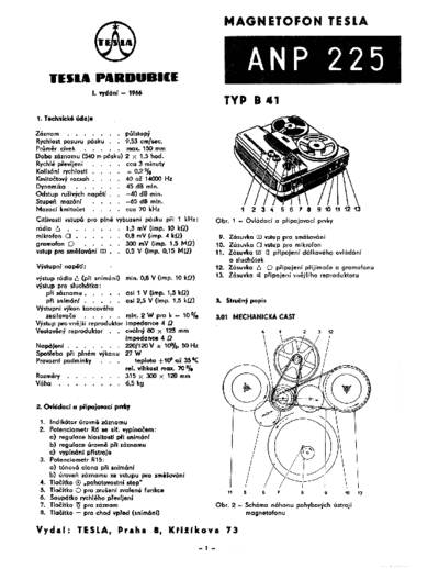 TESLA hfe   b41 anp 225 service cz  . Rare and Ancient Equipment TESLA B41 hfe_tesla_b41_anp_225_service_cz.pdf