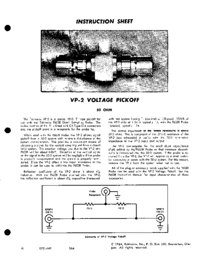 Tektronix VP-2  Tektronix VP-2.pdf