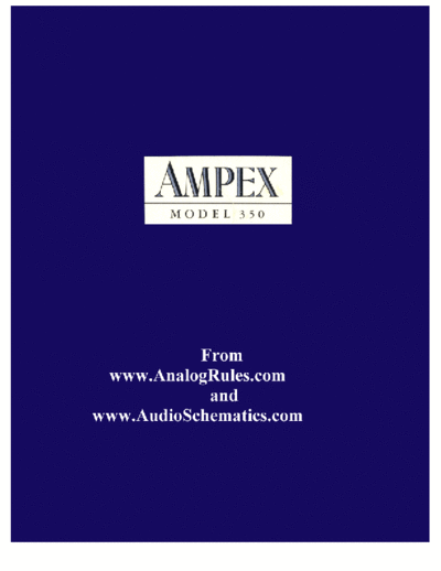 . Various Ampex 350 Manual   . Various SM scena Ampex Ampex_350_Manual_.pdf