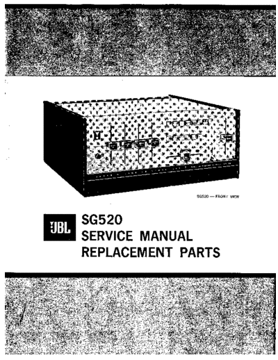 . Various Jbl-SG520 amp  . Various SM scena JBL Jbl-SG520 amp.pdf