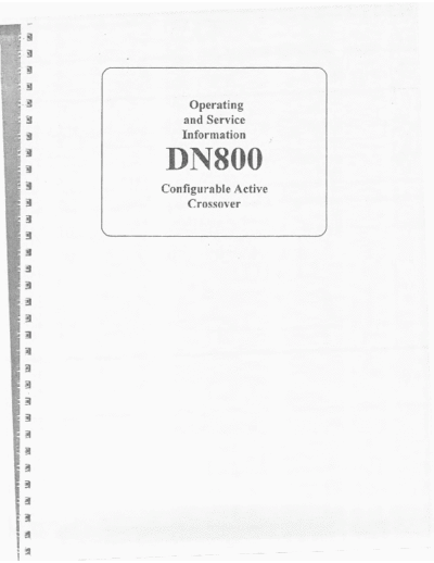 . Various klark-teknik dn800  . Various SM scena Klark Teknik klark-teknik_dn800.pdf