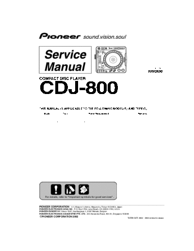. Various pioneer cdj-800  . Various SM scena Pioneer pioneer_cdj-800.pdf