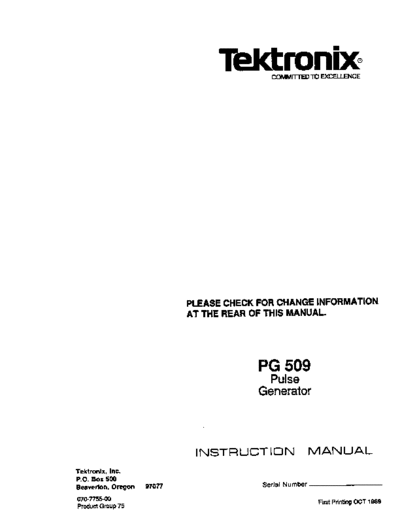 Tektronix 070-7755-00 PG509 Oct89  Tektronix tm500 070-7755-00_PG509_Oct89.pdf