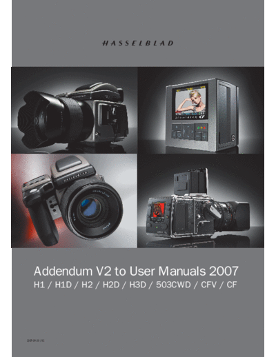 . Various addendum user manuals 09 07 v2(1)  . Various RTV Foto V System addendum_user manuals_09_07_v2(1).pdf