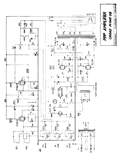 CARAD hfe carad m pas 08 schematic  . Rare and Ancient Equipment CARAD Audio M PAS 08 hfe_carad_m_pas_08_schematic.pdf