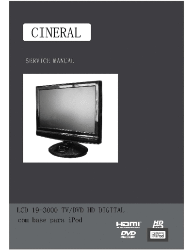 CINERAL CINERAL+LCD19+-+3000+TV DVD+HD+DIGITAL  . Rare and Ancient Equipment CINERAL LCD 19-3000 CINERAL+LCD19+-+3000+TV_DVD+HD+DIGITAL.pdf