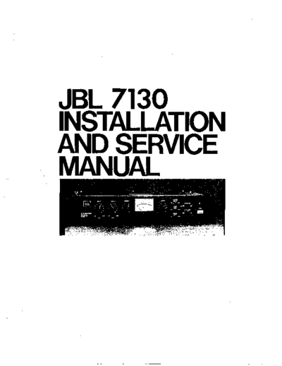 . Various JBL-7130  . Various SM scena Studio JBL-7130.pdf