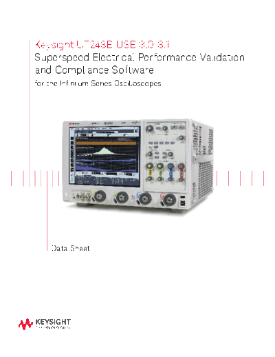 Agilent 5992-0154EN U7243B USB 3.1 Superspeed Electrical Performance Validation and Compliance Software - Da  Agilent 5992-0154EN U7243B USB 3.1 Superspeed Electrical Performance Validation and Compliance Software - Data Sheet c20141120 [18].pdf