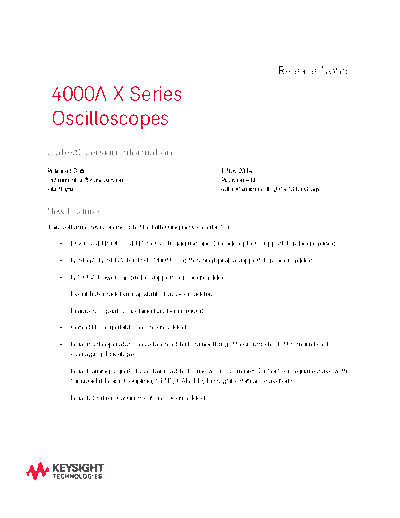 Agilent Keysight 5F4000A X Series Oscilloscope Release Notes Release Notes for 4000 X-Series Oscilloscope Fi  Agilent Keysight_5F4000A_X_Series_Oscilloscope_Release_Notes Release Notes for 4000 X-Series Oscilloscope Firmware (Version 4.00) c20141031 [8].pdf