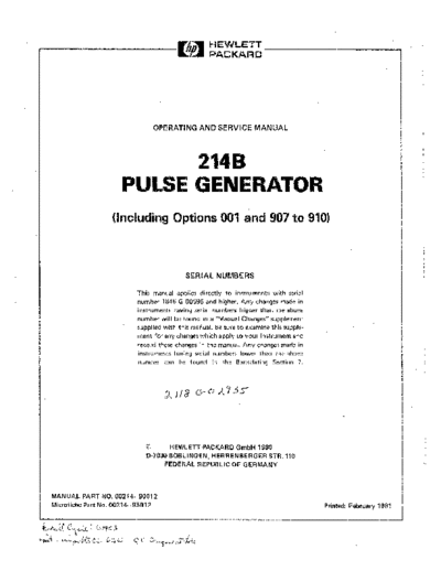 Agilent HP 214B Operation Only  Agilent HP 214B Operation Only.pdf