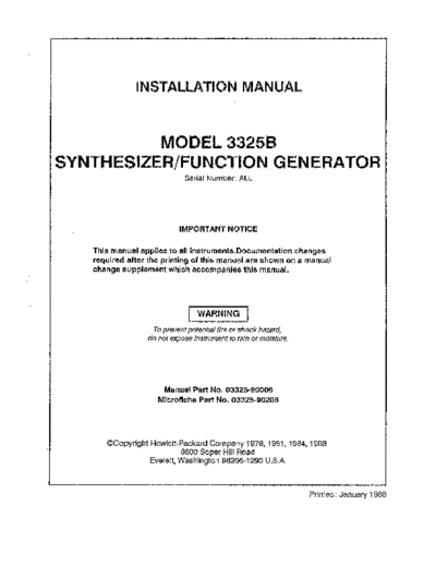 Agilent HP 3325B Installation  Agilent HP 3325B Installation.pdf