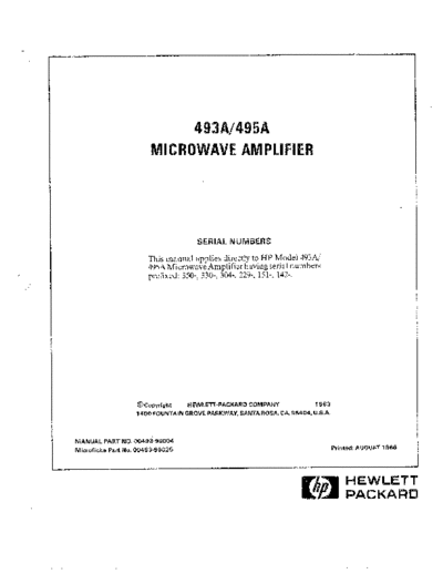 Agilent HP 493A 495A Microwave Amp. Operations  Agilent HP 493A 495A Microwave Amp. Operations.pdf