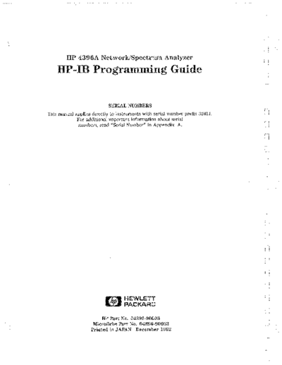 Agilent HP 4396A HP-IB Programming Guide  Agilent HP 4396A HP-IB Programming Guide.pdf