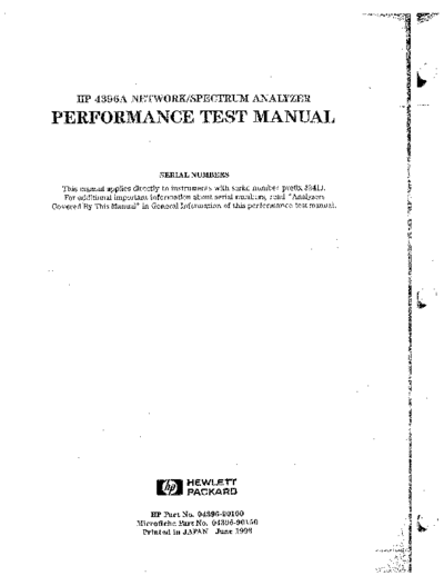 Agilent HP 4396A Performance Test  Agilent HP 4396A Performance Test.pdf