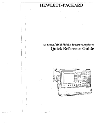 Agilent HP 8560A 252C 61B 252C 63A Quick Reference Guide  Agilent HP 8560A_252C 61B_252C 63A Quick Reference Guide.pdf