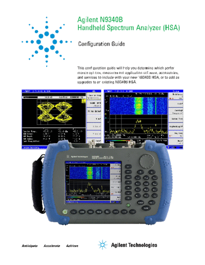 Agilent N9340B Handheld Spectrum Analyzer (HSA) - Configuration Guide 5991-0542EN c20131210 [6]  Agilent N9340B Handheld Spectrum Analyzer (HSA) - Configuration Guide 5991-0542EN c20131210 [6].pdf