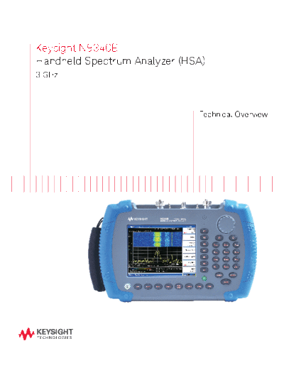 Agilent N9340B Handheld Spectrum Analyzer (HSA) - Technical Overview 5989-7847EN c20140618 [25]  Agilent N9340B Handheld Spectrum Analyzer (HSA) - Technical Overview 5989-7847EN c20140618 [25].pdf