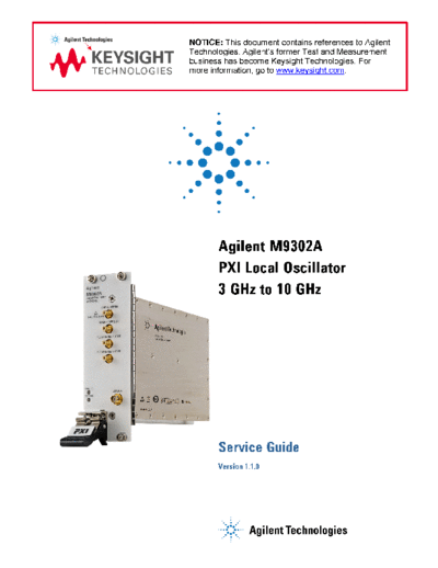 Agilent M9302-90009 M9302A Service Guide c20120911 [2]  Agilent M9302-90009 M9302A Service Guide c20120911 [2].pdf