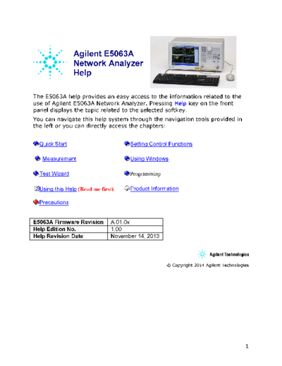 Agilent e5063a operation E5063A ENA Network Analyzer PDF Help (For Firmware Rev. A.1.0x) c20140522 [528]  Agilent e5063a_operation E5063A ENA Network Analyzer PDF Help (For Firmware Rev. A.1.0x) c20140522 [528].pdf