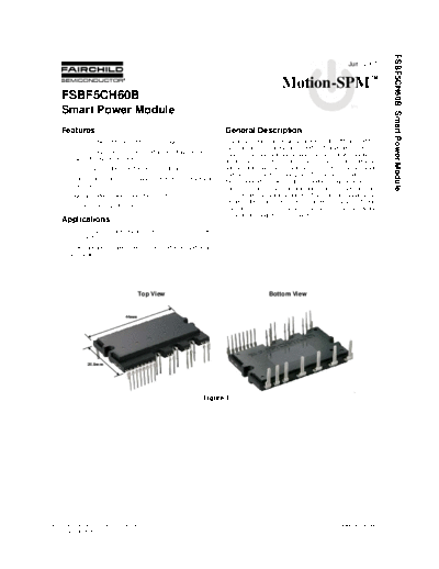 Fairchild Semiconductor fsbf5ch60b  . Electronic Components Datasheets Active components Transistors Fairchild Semiconductor fsbf5ch60b.pdf