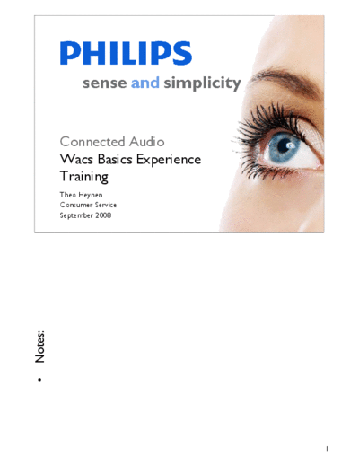 Philips wacs basics experience training 152  Philips Philips ays learning centre (div Training Manuals) wacs_basics_experience_training_152.pdf