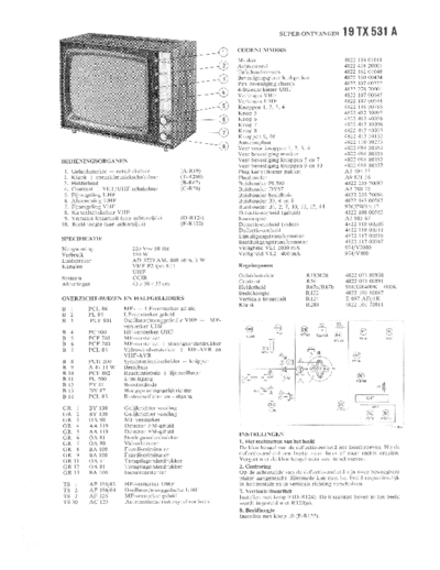 Philips 19TX531A  Philips TV 19TX531A.pdf