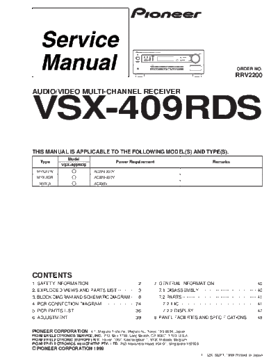 Pioneer vsx-409rds 632  Pioneer Audio vsx-409rds_632.pdf