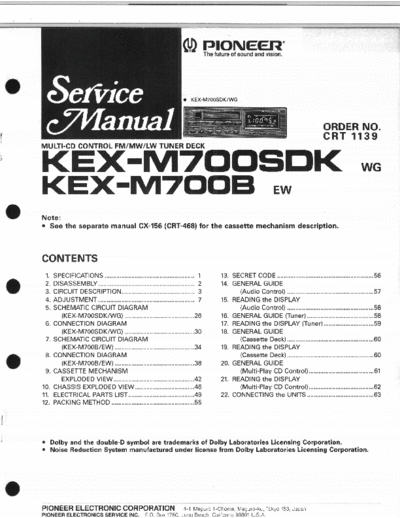 Pioneer KEX-M700SDK, M700B[1].part5  Pioneer Car Audio KEX-M700SDK, M700B[1].part5.rar