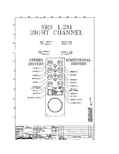POLKAUDIO 26689  . Rare and Ancient Equipment POLKAUDIO SRS1.2 26689.pdf