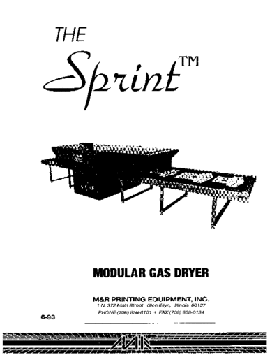 PRINTEX Sprint-Manual (01 jun 1993)  . Rare and Ancient Equipment PRINTEX MANUALS Sprint-Manual (01 jun 1993).pdf