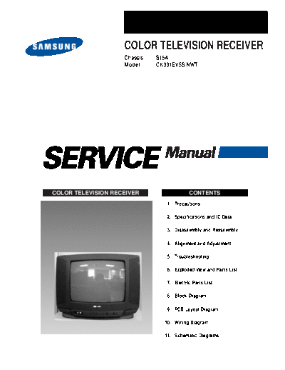 Samsung -ck331-s15a  Samsung TV CK331 samsung-ck331-s15a.zip