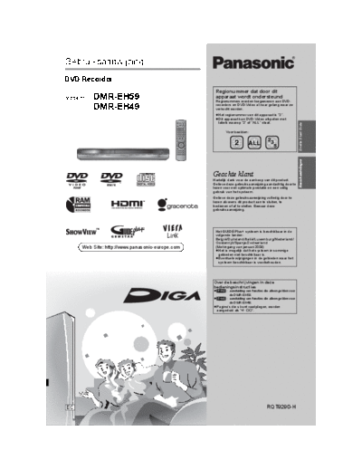 panasonic rqt9290-h  panasonic DVD DMR-EH59EC rqt9290-h.pdf