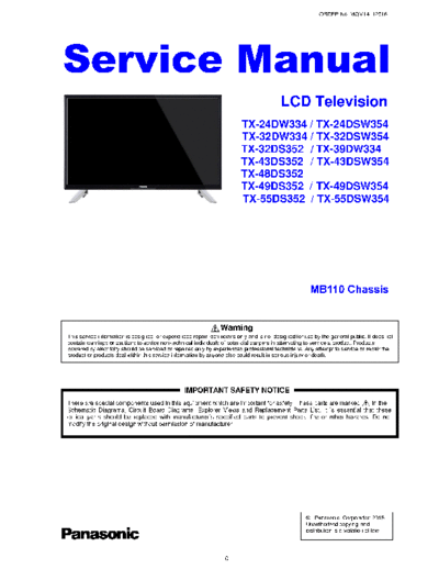 panasonic MQM14112016 MB110 V1  panasonic LCD TX-24DW334 MQM14112016_MB110_V1.pdf