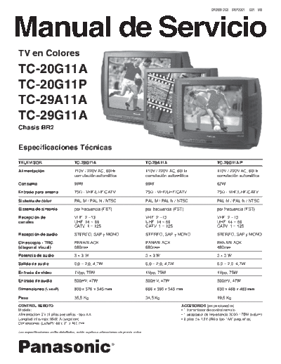panasonic TC-20-29G11A-P MS (1)  panasonic TV TC-29G11A TC-20-29G11A-P_MS (1).pdf