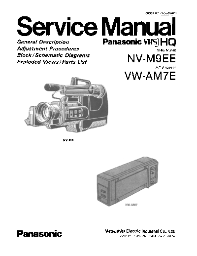 panasonic NV-M9EE (VW-AM7E)  panasonic Video NV-M9EE NV-M9EE_(VW-AM7E)_.pdf