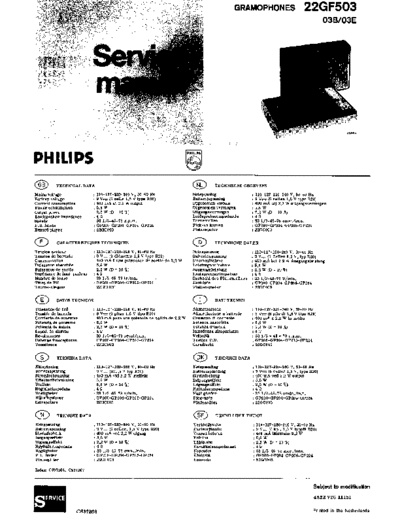 Philips Philips 22GF503  Philips Audio 22GF503 Philips_22GF503.pdf