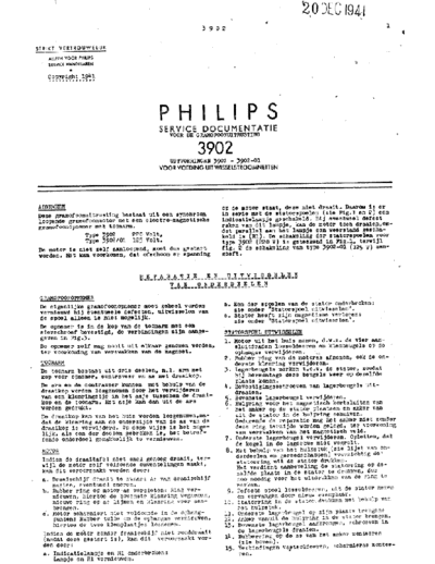 Philips Philips 3902  Philips Audio 3902 Philips 3902.pdf