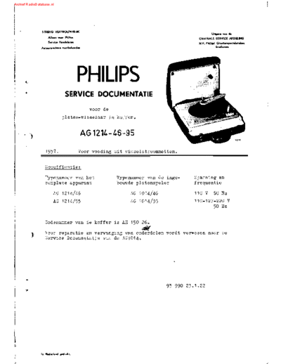 Philips AG1214  Philips Audio AG1214 AG1214.pdf