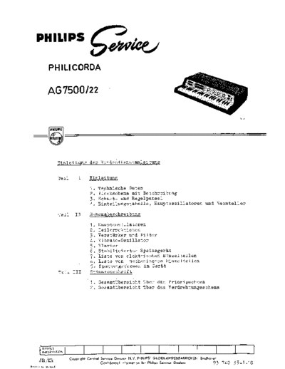 Philips Philicorda AG7500 service manual 2  Philips Audio AG7500 Philicorda_AG7500_service_manual_2.pdf