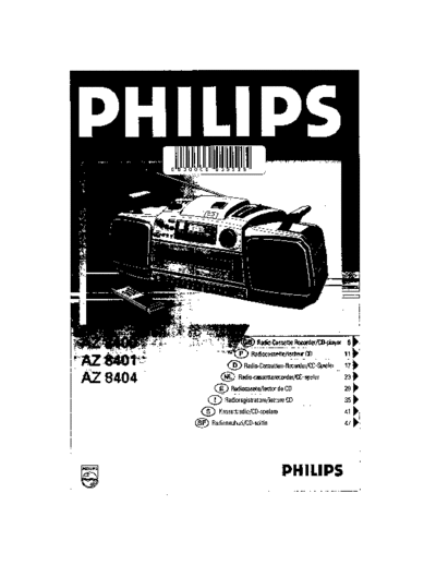 Philips AZ8404  Philips Audio AZ8404 AZ8404.pdf
