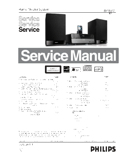 Philips service  Philips Audio DCB152 service.pdf