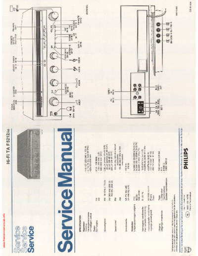Philips f5212  Philips Audio F5212 f5212.pdf