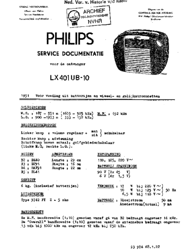 Philips LX401UB  Philips Audio LX401UB Philips_LX401UB.pdf