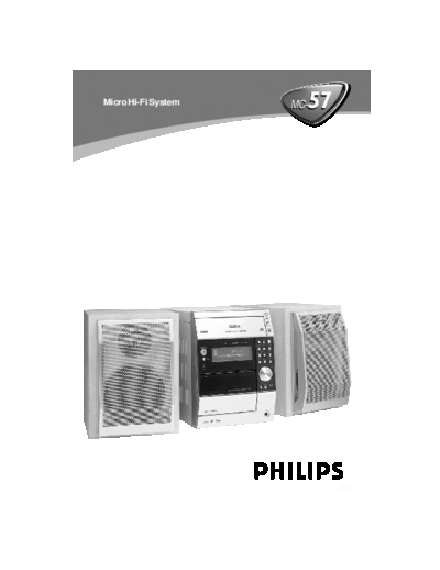 Philips service  Philips Audio MC-57 service.pdf