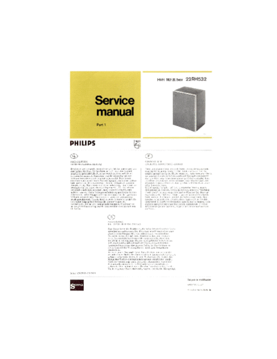 Philips hfe   rh532 service pt1 de fr nl  Philips Audio RH532 hfe_philips_rh532_service_pt1_de_fr_nl.pdf