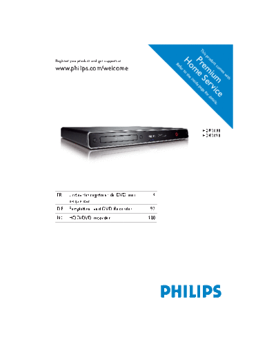Philips hdr3800 31 dfu nld  Philips CD DVD HDR3800 hdr3800_31_dfu_nld.pdf