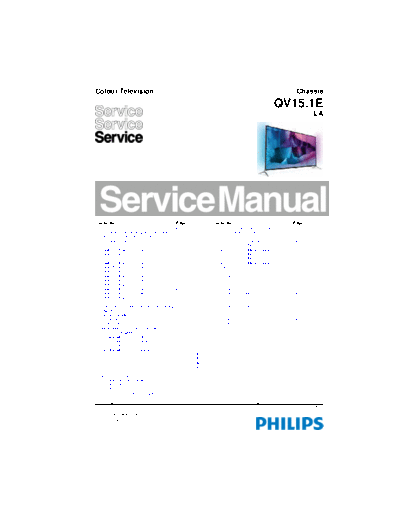 Philips service  Philips LCD TV  (and TPV schematics) 55PUS710112 service.pdf