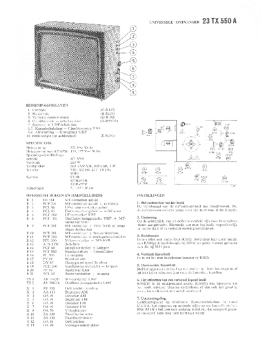 Philips 23TX550A  Philips TV 23TX550A 23TX550A.pdf